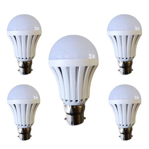 Intelligent Rechargeable Light Bulbs 5 Pack- LED 5W Bayonet