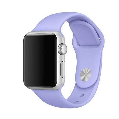 TekByte Silicone Strap for Apple Watch - Lilac - 42/44/45/49mm
