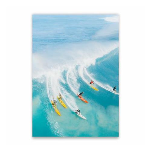 Surfers Surfing Poster - A1