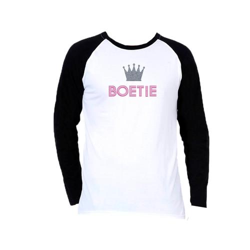 Princess Pink Girls Boetie Shirt-Long Sleeve-Afrikaans