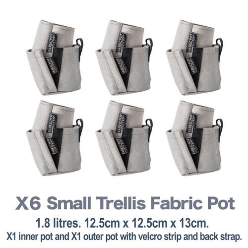 X6 Small Trellis Fabric Pot