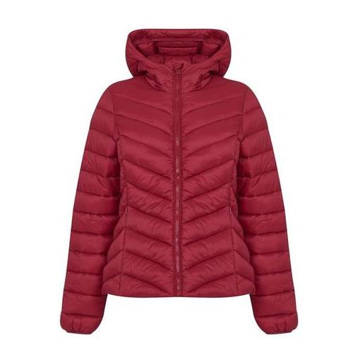 SoulCal Ladies Micro Bubble Jacket - Red (Parallel Import) - Takealot
