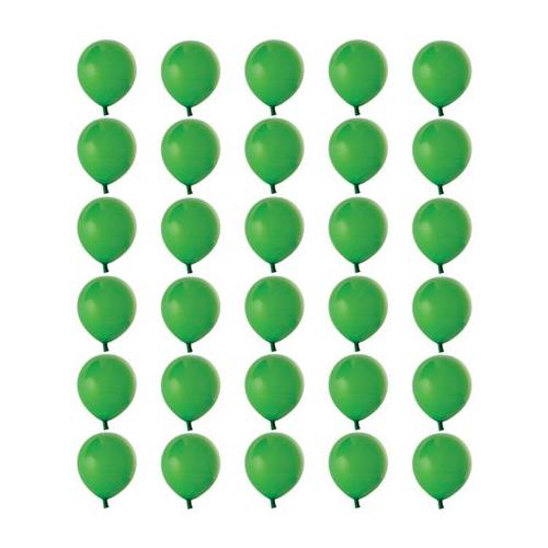 Green Helium Balloons 30pc