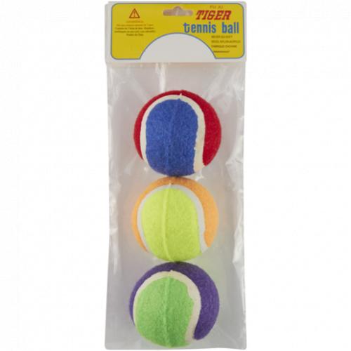 Fu Ju Tiger Tennis Ball 3 Pack