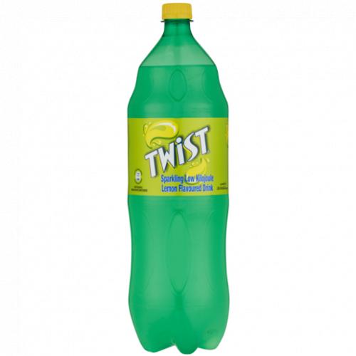 Twist Lemon Flavoured Soft Drink Bottle 2L