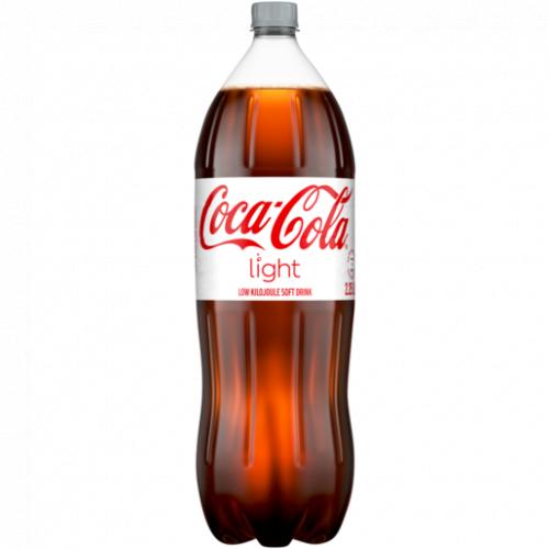Coca-Cola No Sugar Light Taste Soft Drink Bottle 2.25L