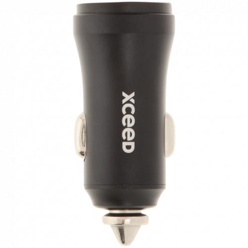 Xceed Black Dual USB Car Charger