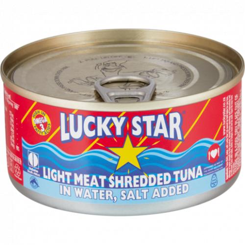 Lucky Star Light Meat Shredded Tuna In Water 170g
