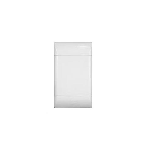 CBI Light Switch Blank Grid Plate 2 x 4 White