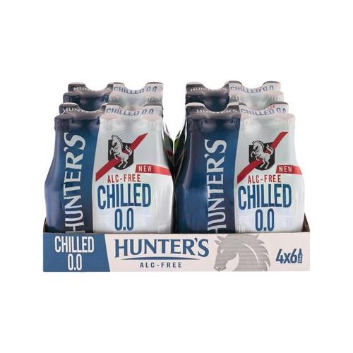 Hunters Chilled Non Alcoholc NRB 330ml x 24