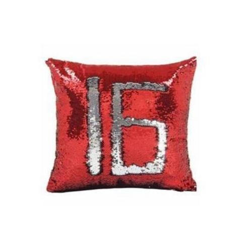 Iconix Two-Way Mermaid Sequin Pillow Case with Cushion