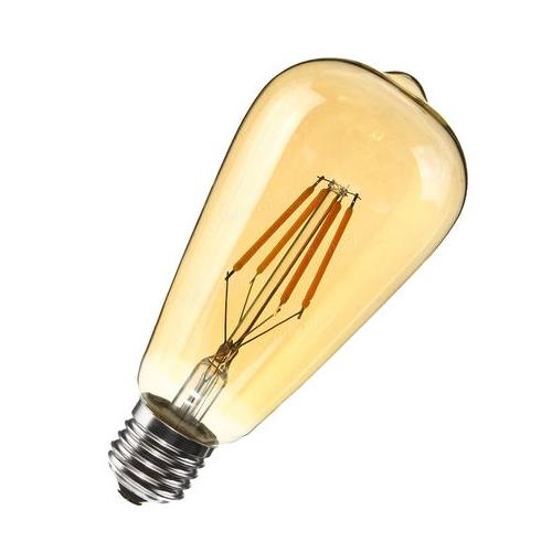 ST 4W E27 Filament Bulb - Brown (6 Pack)