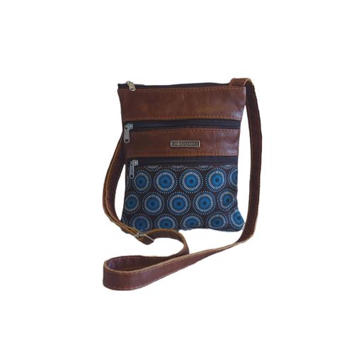 EL Shaddai Leather Crossbody Handbag