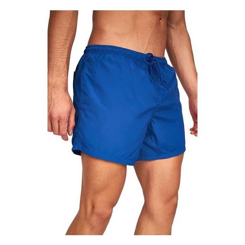 I Saw it First - Mens Cobalt Blue Polyester Swimshort Elasticated Waistband