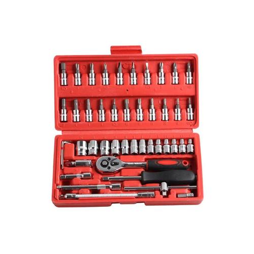 46 Piece Professional Socket Wrench Tool Set