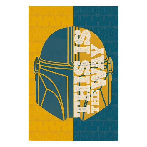 Star Wars: The Mandalorian (Half) Poster