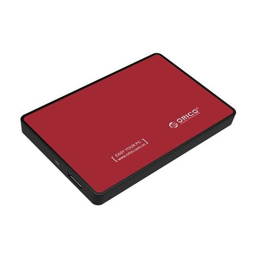 Orico 2.5" USB3.0 External HDD Enclosure - Red