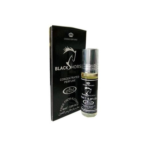 6ml Al-Rehab Black Horse Roll on Attar Perfume Oil Black Horse 6ml
