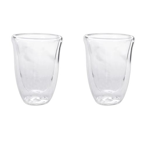 LMA Double-Wall Hot and Cold Beverage Latte Cups - Set of 2 - 300ml