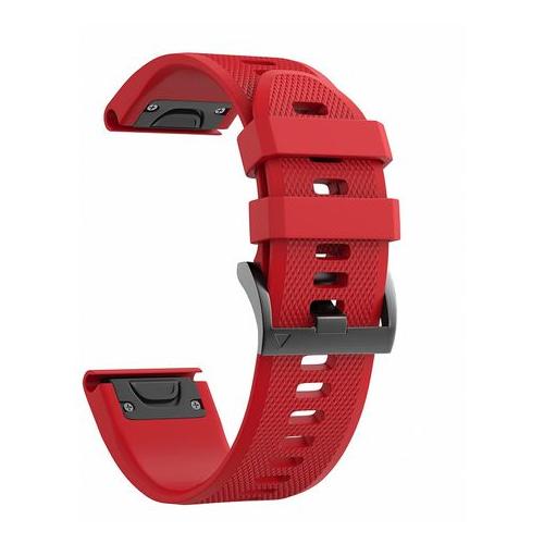 Silicone Strap for Garmin Fenix 5 & Forerunner 935 -Red