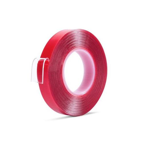 Double-Sided Transparent Acrylic Adhesive Tape 12mmx1mm - 2m