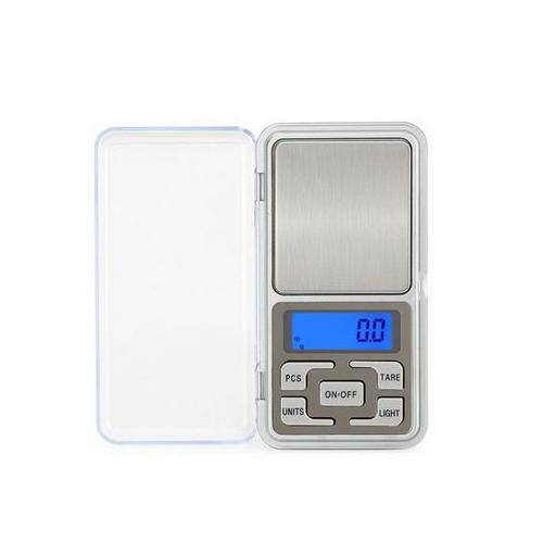 Pocket Size Kitchen or Jewellery Scale - 200g/0.01g - Silver