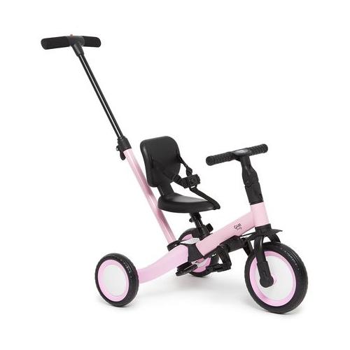 George & Mason Baby - 4-in1 Multifunctional Trike Bike with Backrest & Push Bar - Pink
