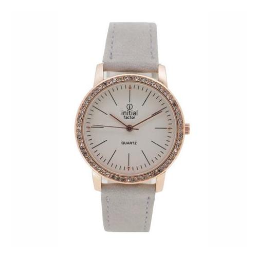 Initial Ladies Pu Leather Strap Watch WK1020
