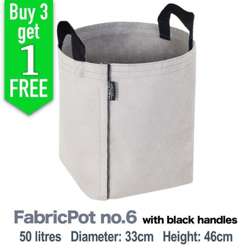 Buy 3 and Get 1 Free ⎮ 50L FabricPot no.6 with handles