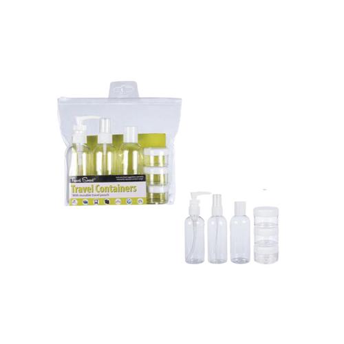 Travel Smart Luggage - Clear Travel Bottles 6 Pack