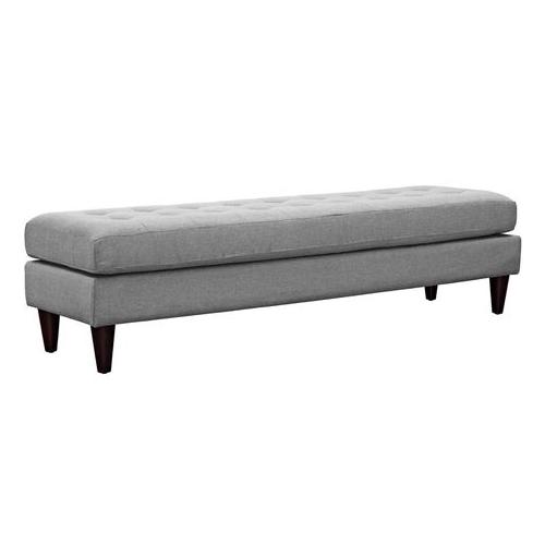 The Azure Empress Bench in Grey