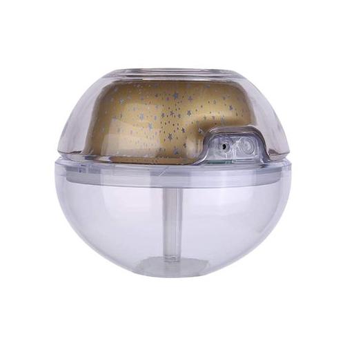 500ml Crystal Night Light Projection Humidifier