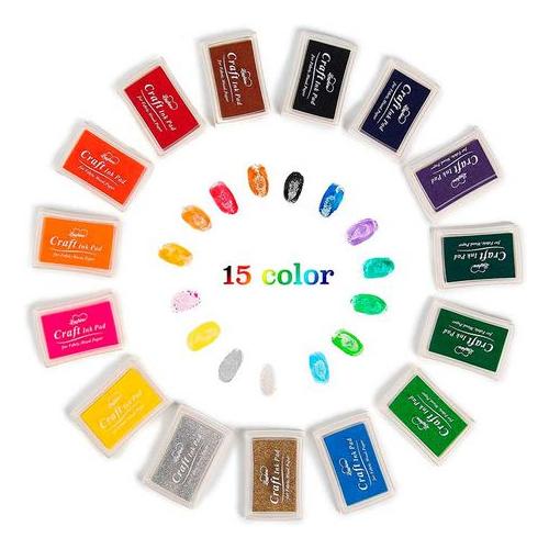 Ink Pad - Set of 15 Colors