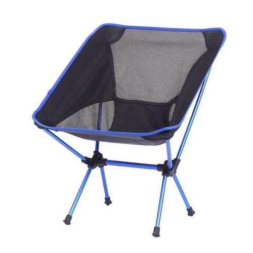 Portable Ultralight Detachable Camping Beach Chair - Blue