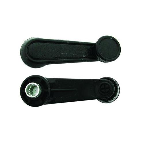 Replacement Window Winder Handle for Toyota Vehicles - Black