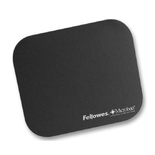 Fellowes (59339) Mouse Pad, Black, Microban
