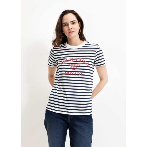 StayNew Striped Monte Carlo Cotton T-shirt