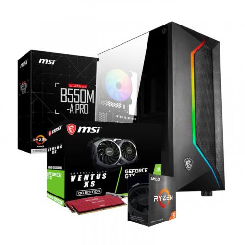 AMD Ryzen 5 5600X STRIKE Prebuilt Gaming PC