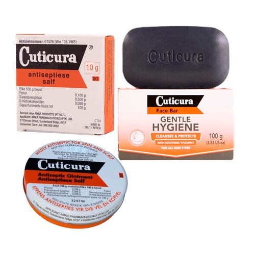 Cuticura Antiseptic Ointment 10g with Cuticura Soap 100g