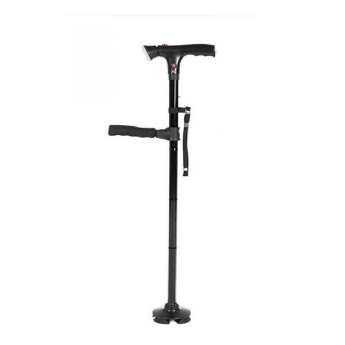 Adjustable and Foldable Walking Cane with LED Light and Alarm