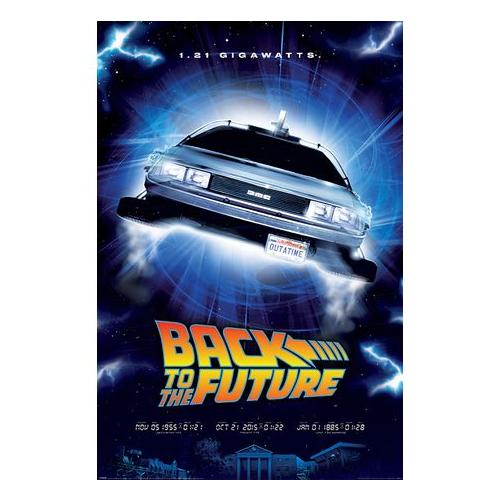 Back to the Future (1.21 Gigawatts) Poster