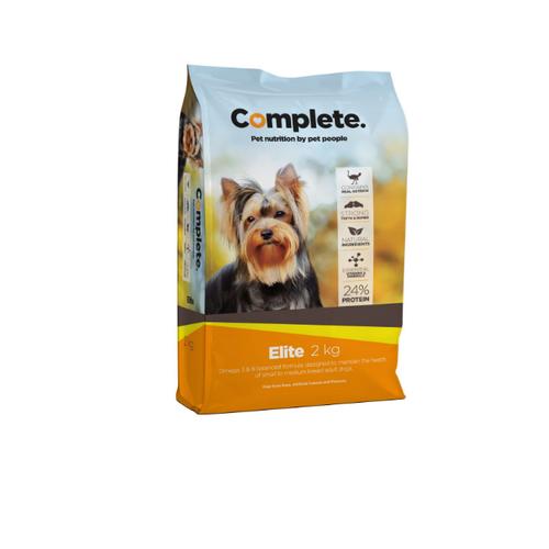 Complete Elite Dog Food Dry Small Medium Breed (2kg)