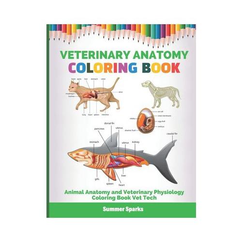 Veterinary Anatomy Coloring Book: Animal Anatomy and Veterinary