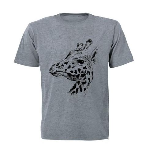 Giraffe Sketch - Kids T-Shirt