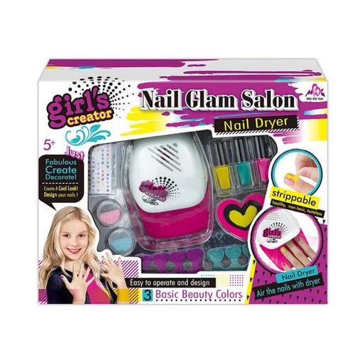 DIY Nail Art /Manicure Kit with Dryer for Girls– Nail Glam Saloon