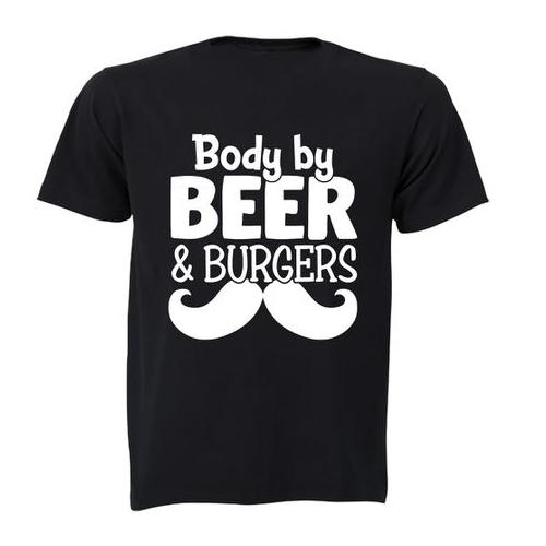 Body By Beer & Burgers - Adults - T-Shirt