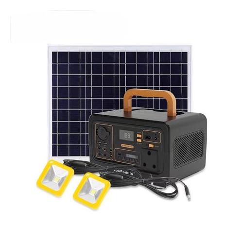 Portable Lithium Battery Solar Kit