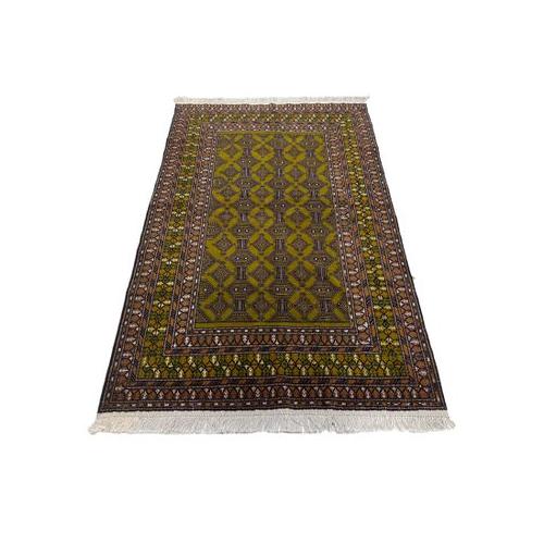 Hand Knotted Persian Turkaman Carpet - 190 x 120 cm