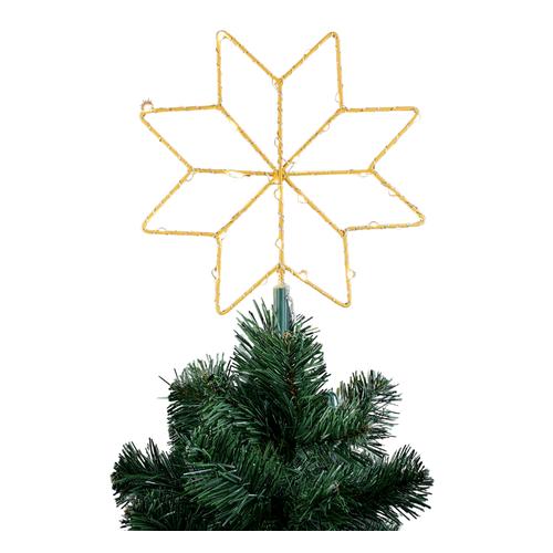 Treetop Snowflake Light