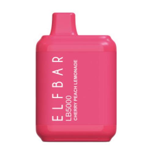 Elf Bar LB5000 Disposable Vape - Cherry Peach Lemonade Flavour